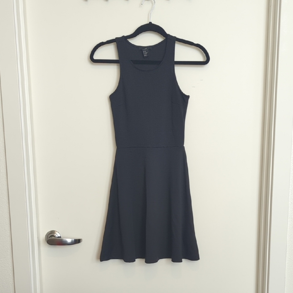 H&M Black Cocktail A-Line Dress